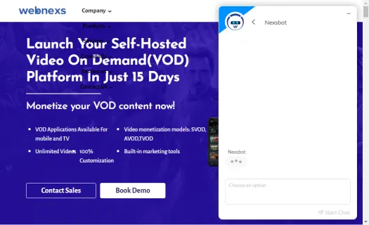 Video on demand solution providers