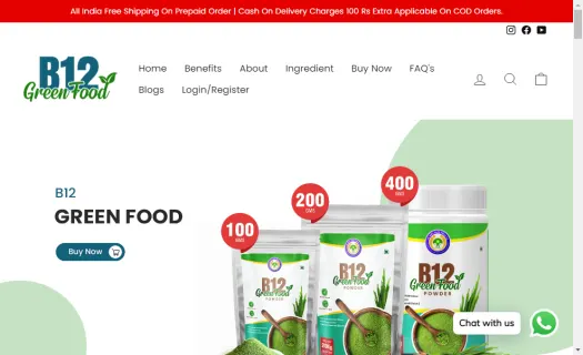 Vitamin B12 Best For Health - B12 Greenfood