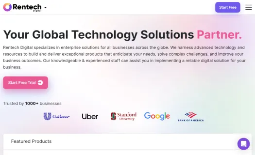 Web Development Services | Rentech Digital