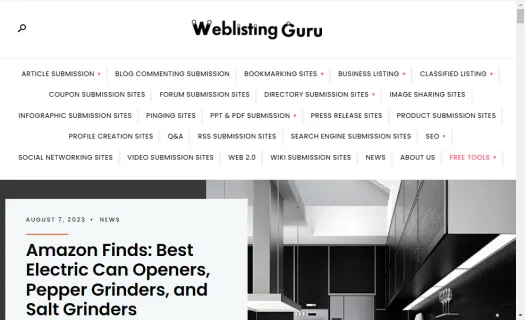 Weblisting guru
