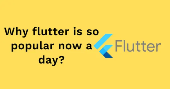 Why flutter is so popular now a day?