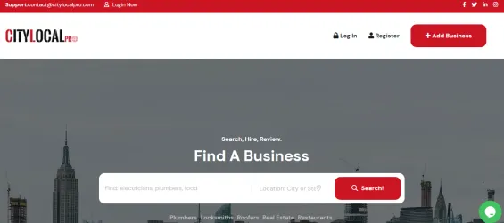 CityLocal Pro Business Listing Directory