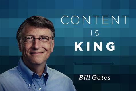 Content is king
