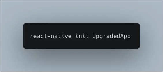 Create a new React Native App