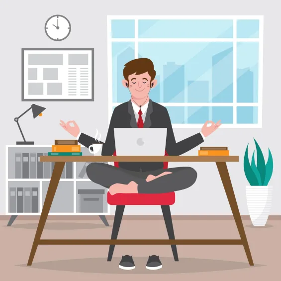 Meditation in workplace