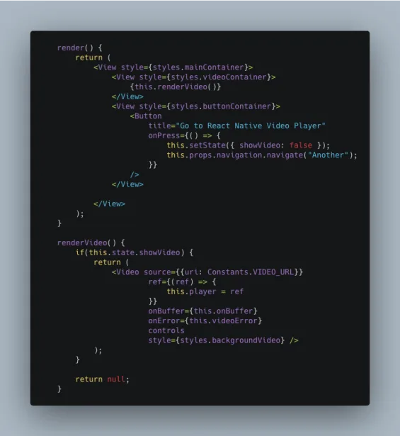 Fixing video playing the background workaround