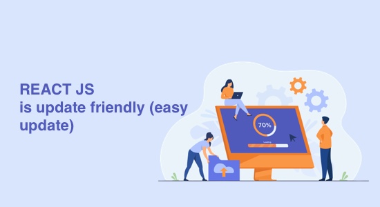 react js update friendly