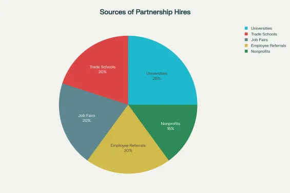 Sources of Community Partnership Hires