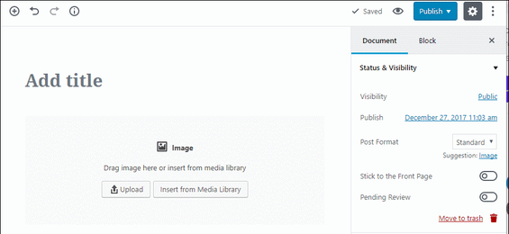 Built-in WordPress Tools