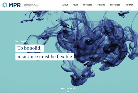 Screenshot of the MPR website