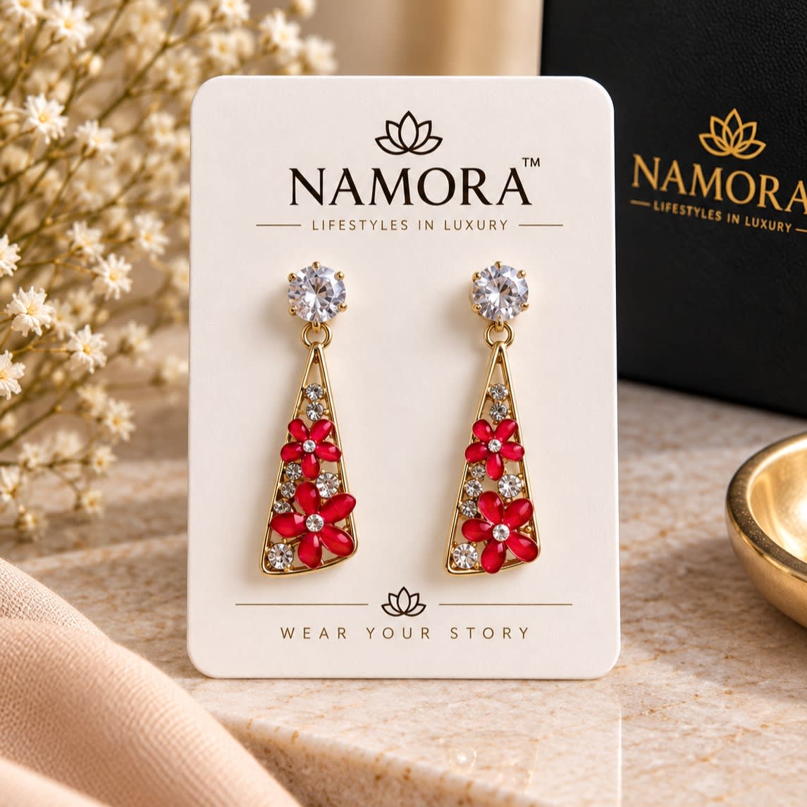 Gold and Red