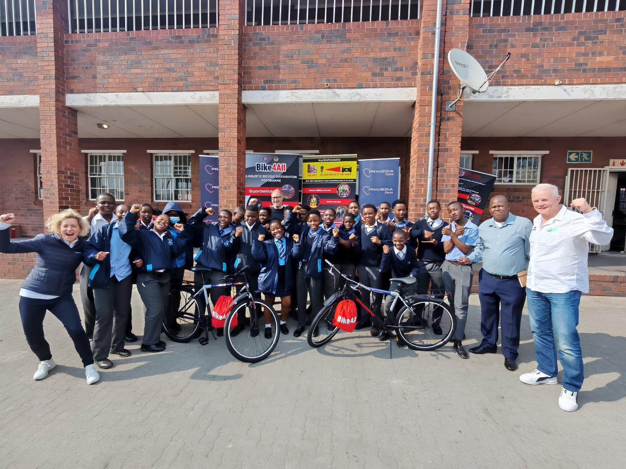 PPA, Cape Town Cycle Tour & Primedia Cares Hand Over 200+ Bicycles in R1.5M Gauteng Community Drive!