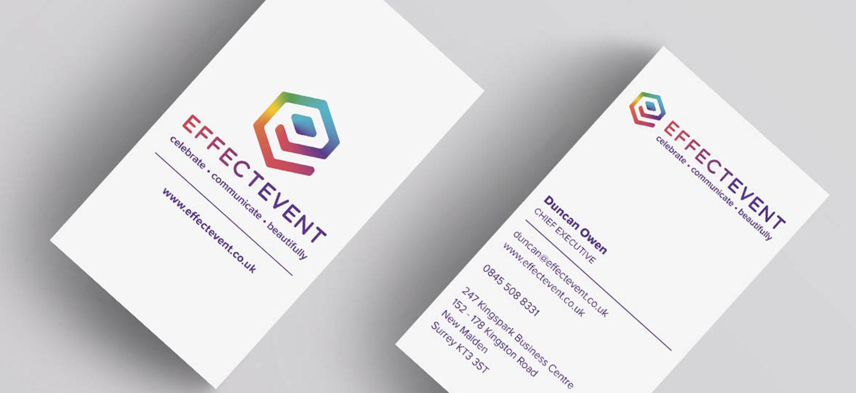 Effectevent business cards