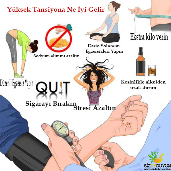 Yüksek Tansiyona Ne İyi Gelir