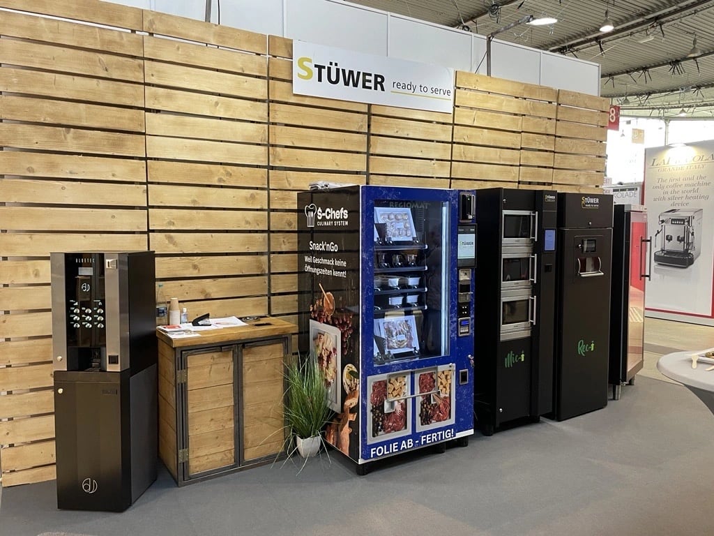 sizzly Stüwer stand at Intergastra