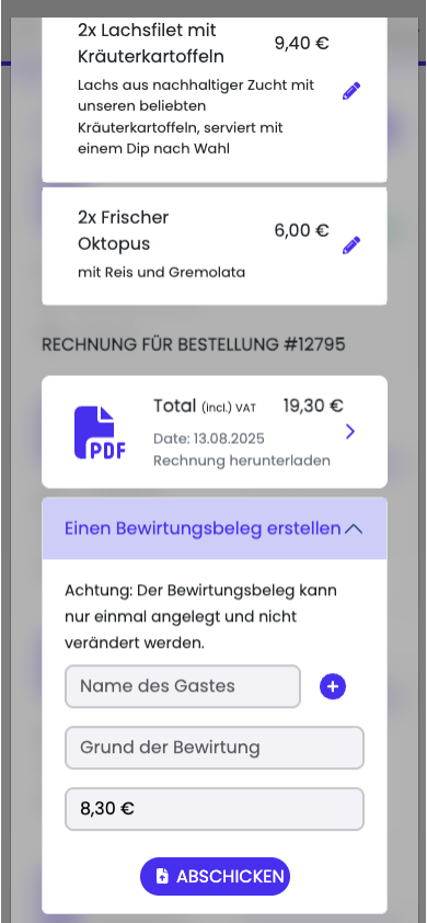 Device Frame Inhalt