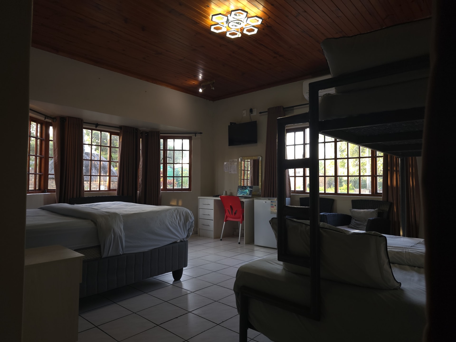 A room at Snoring Inn