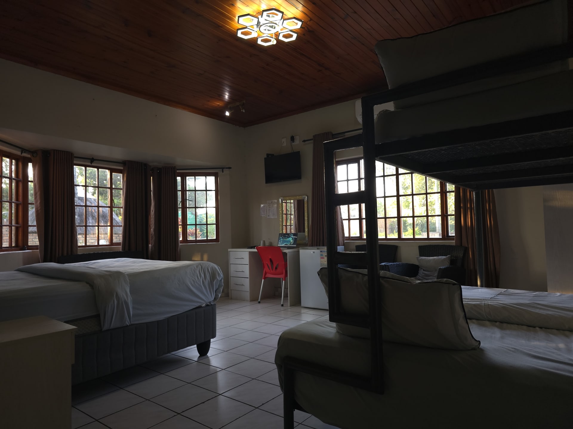 A room at Snoring Inn