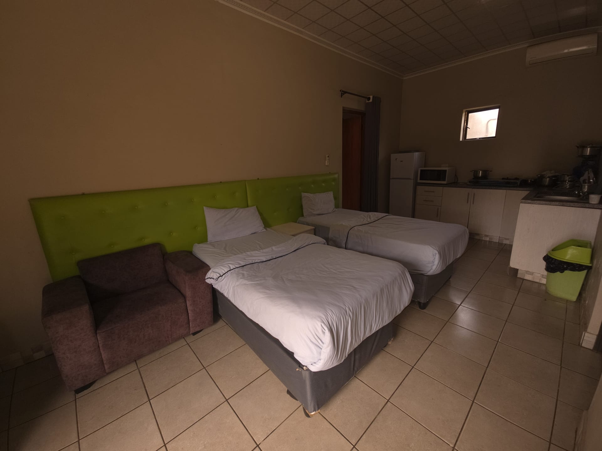 A room at Snoring Inn