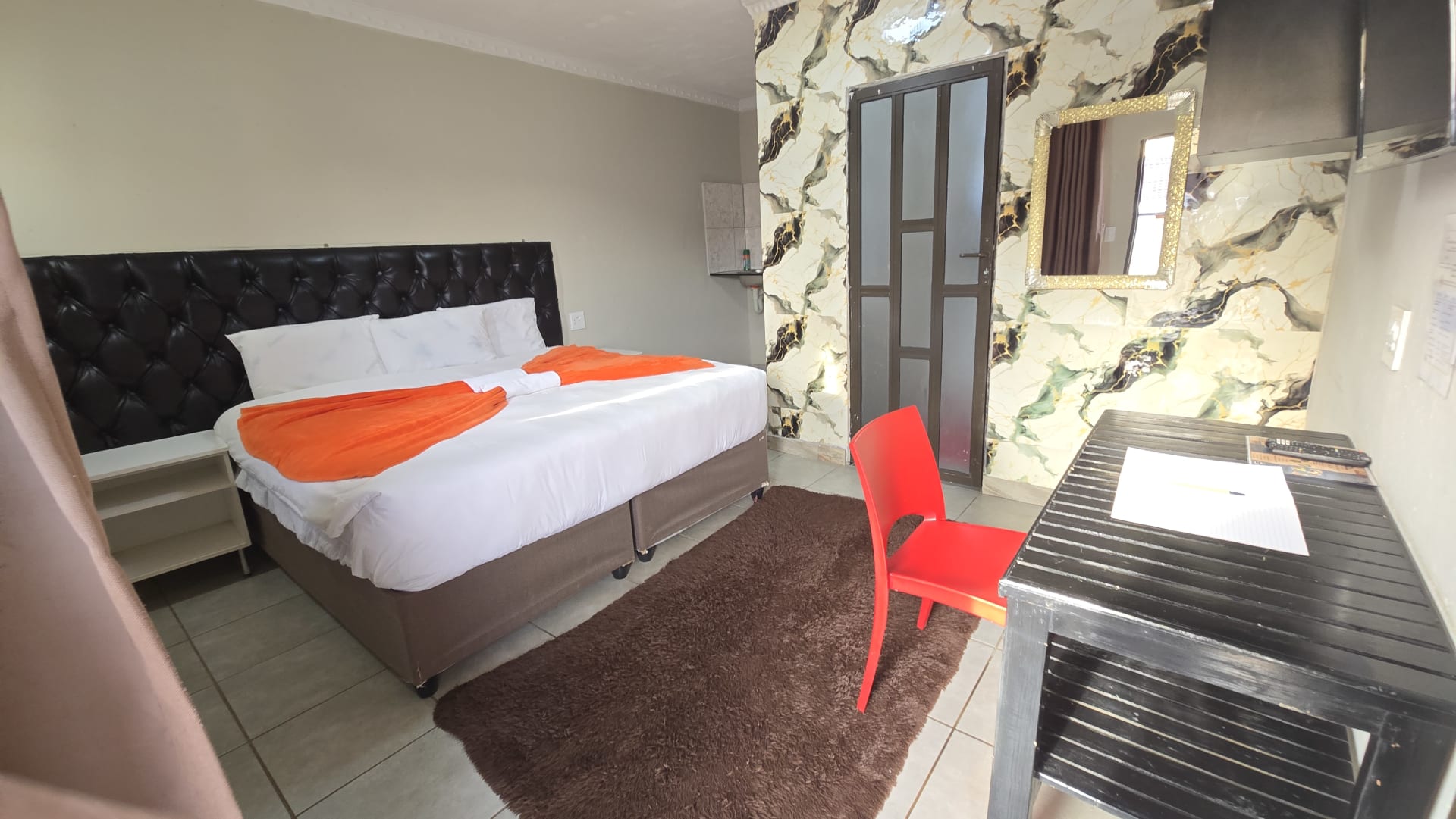 A room at Snoring Inn