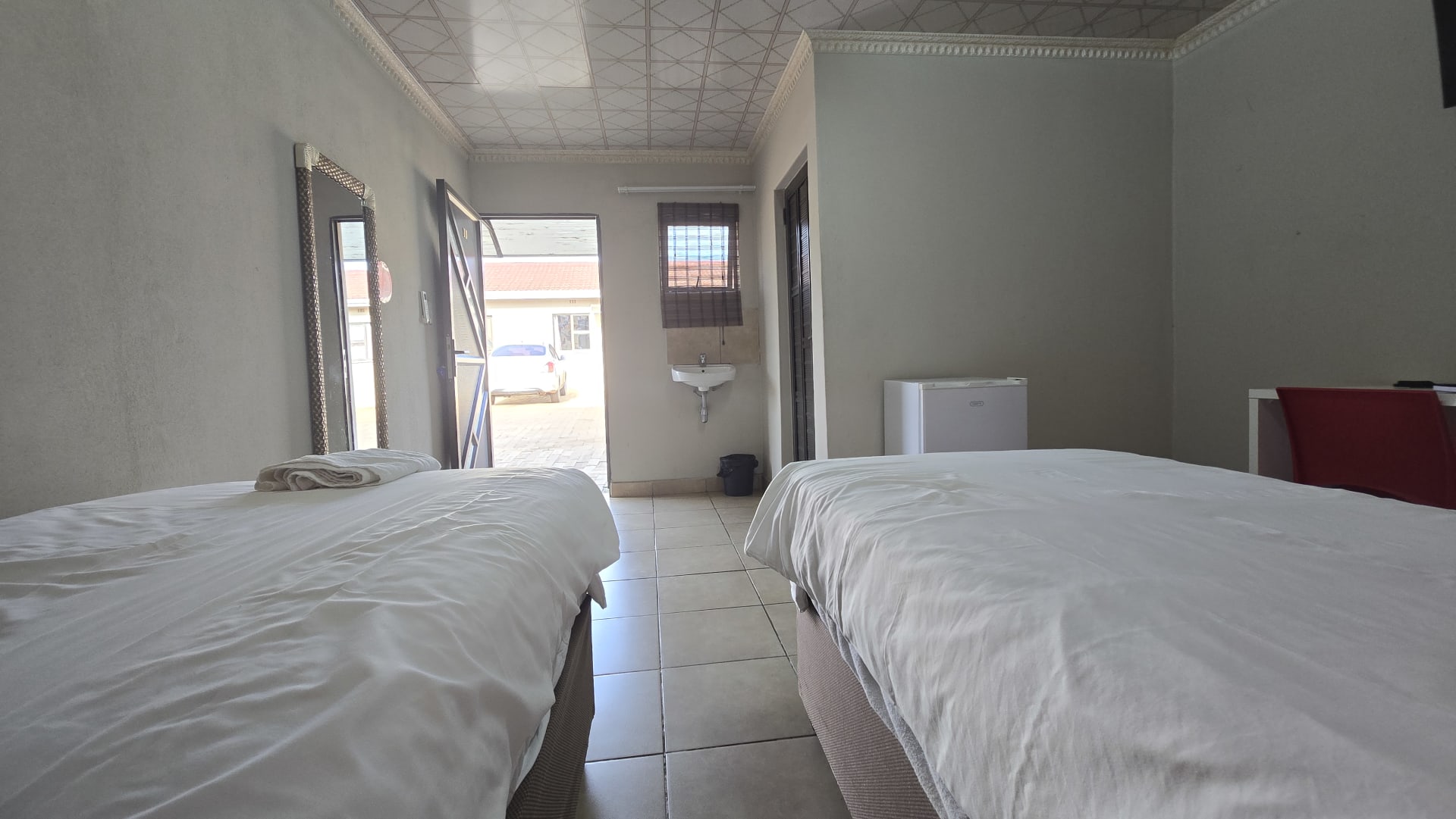 A room at Snoring Inn