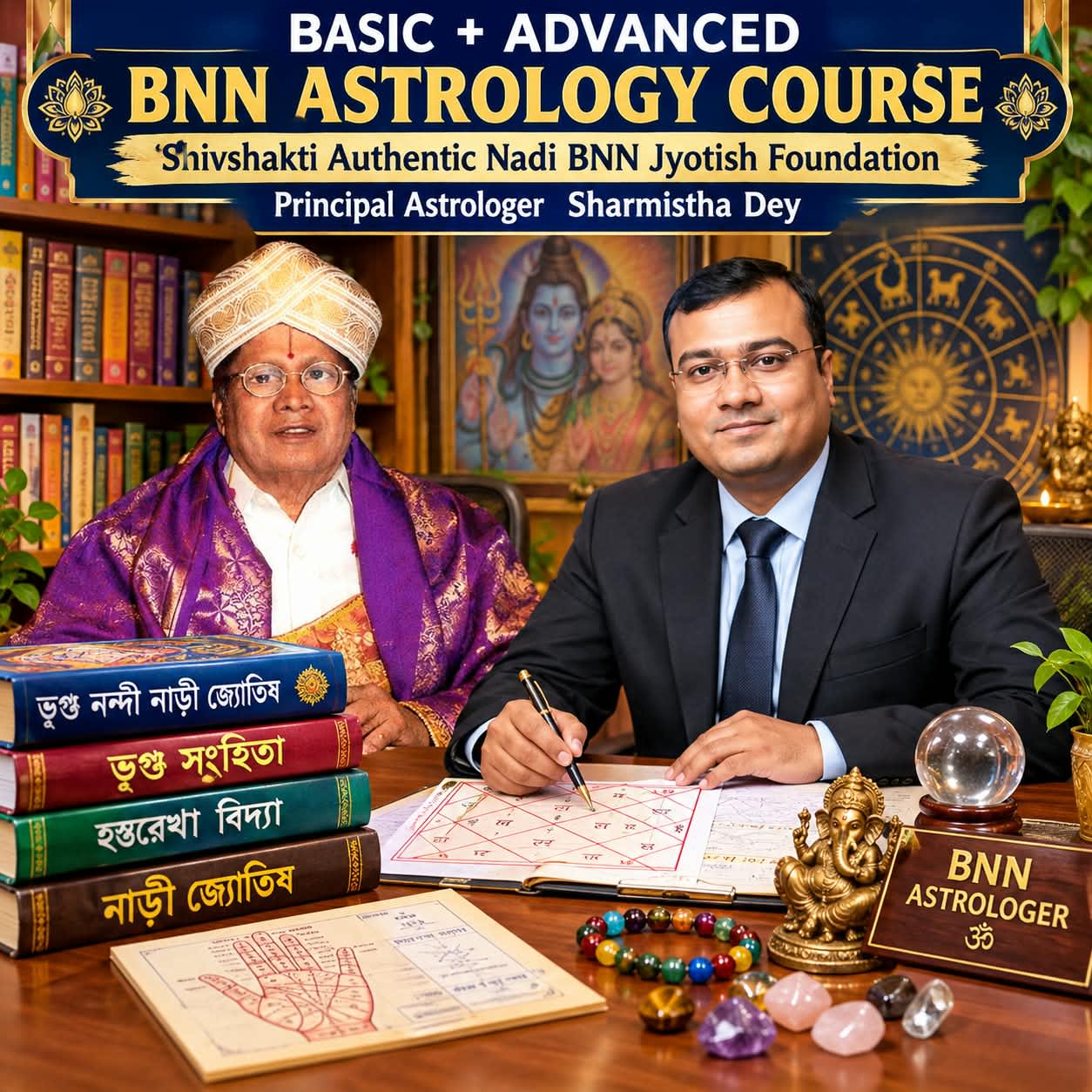 BNN    BASIC + ADVANCED   ASTROLOGY  SECRET   OF BIRTH  CHART illustrated banner