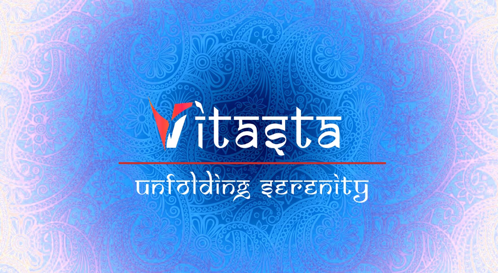 Vitasta unfolding serenity royal banner