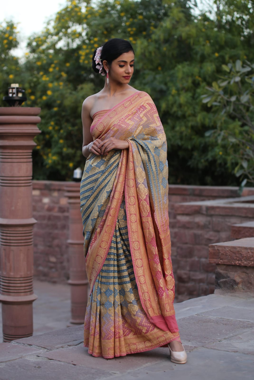 Banarasi Virasat drape 4