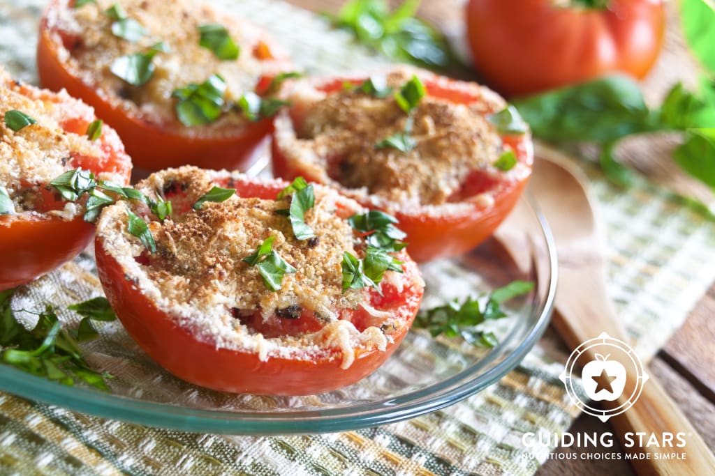 Broiled Tomatoes Parmesan