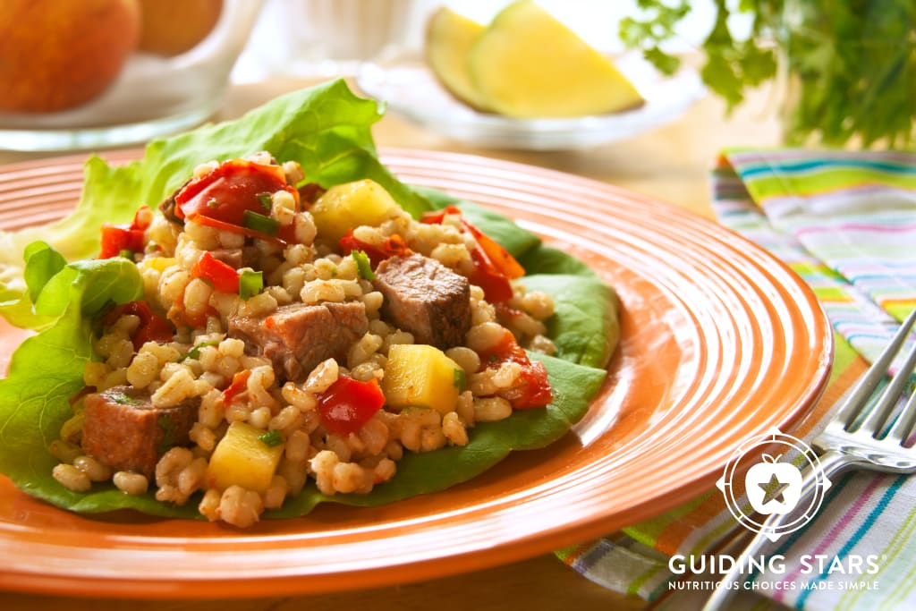 Beef, Mango and Barley Salad