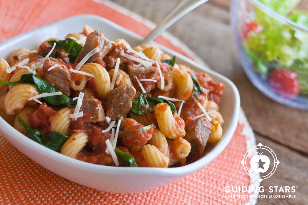 Beef and Tomato Sauce with Pasta