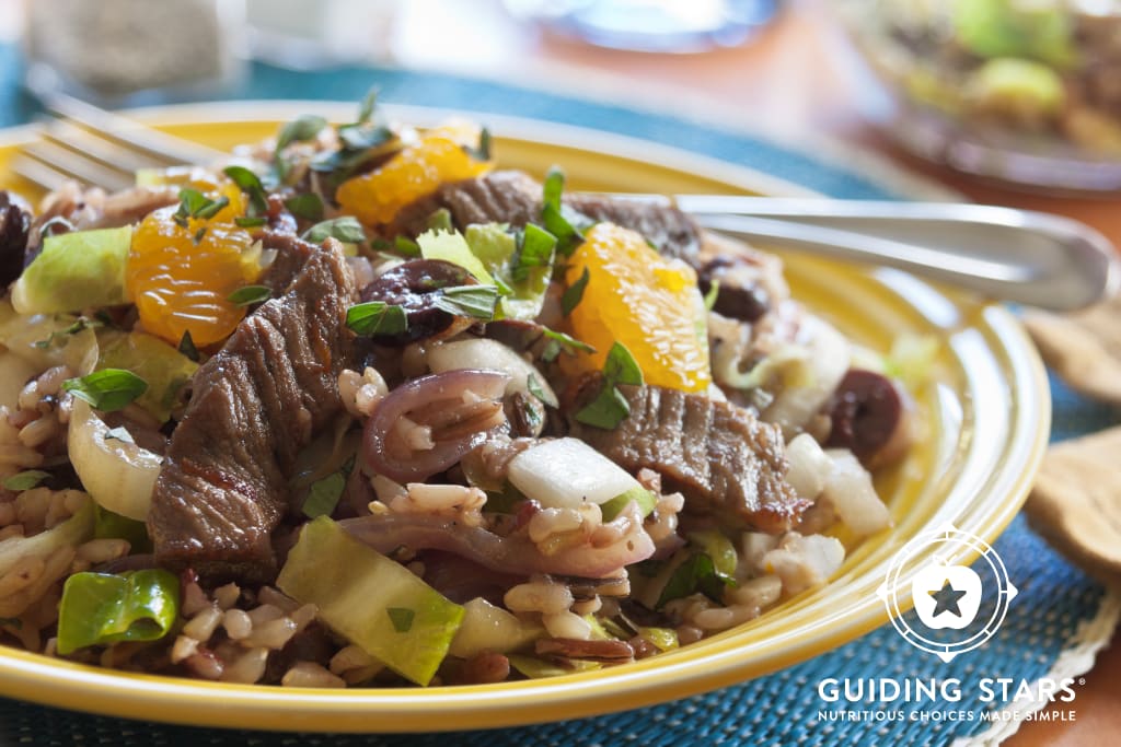 Beef, Wild Rice & Endive Salad