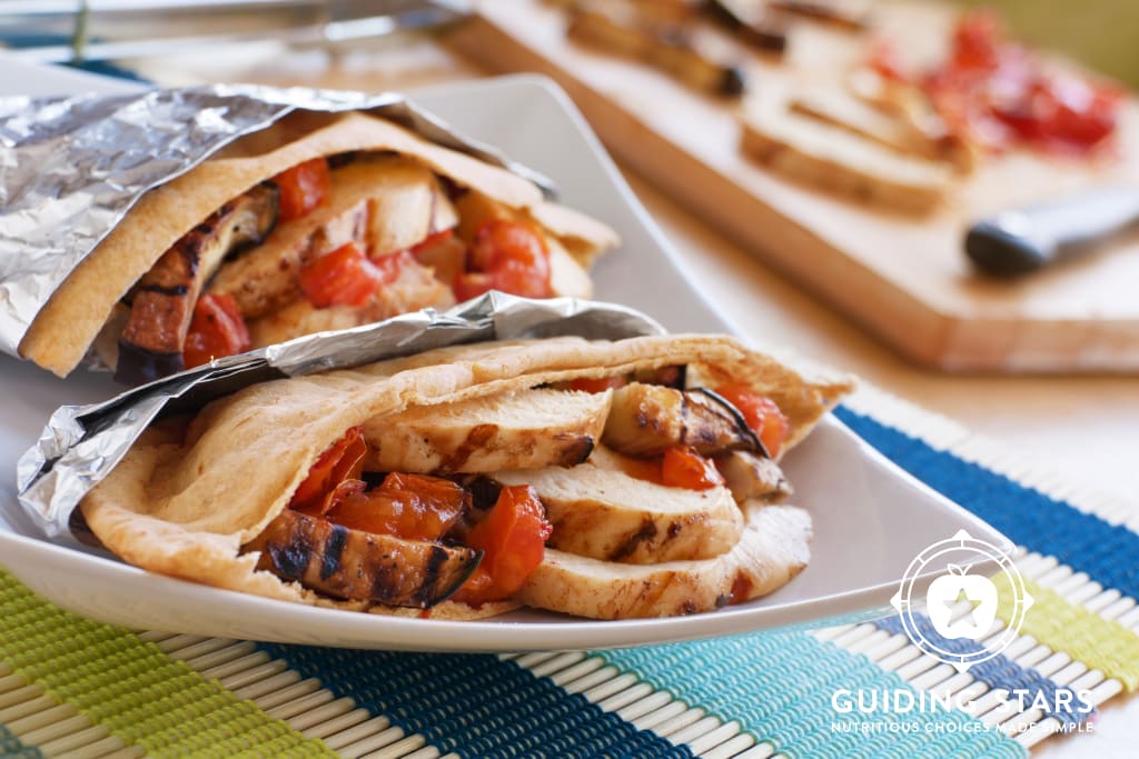 Grilled Chicken Pita