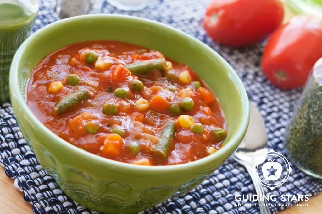 7 Minute Vegetable Soup