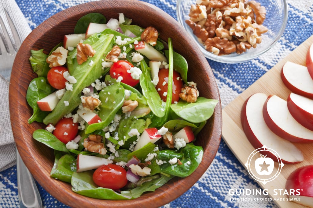 Apple Walnut Tossed Salad