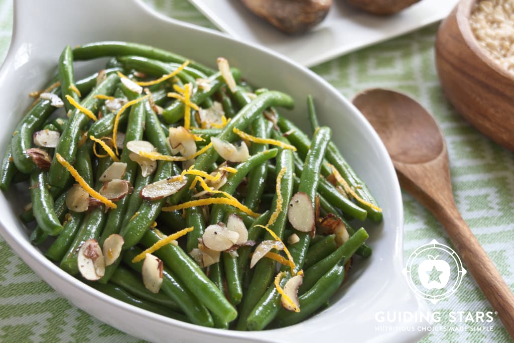 Orange & Toasted Almonds Green Beans