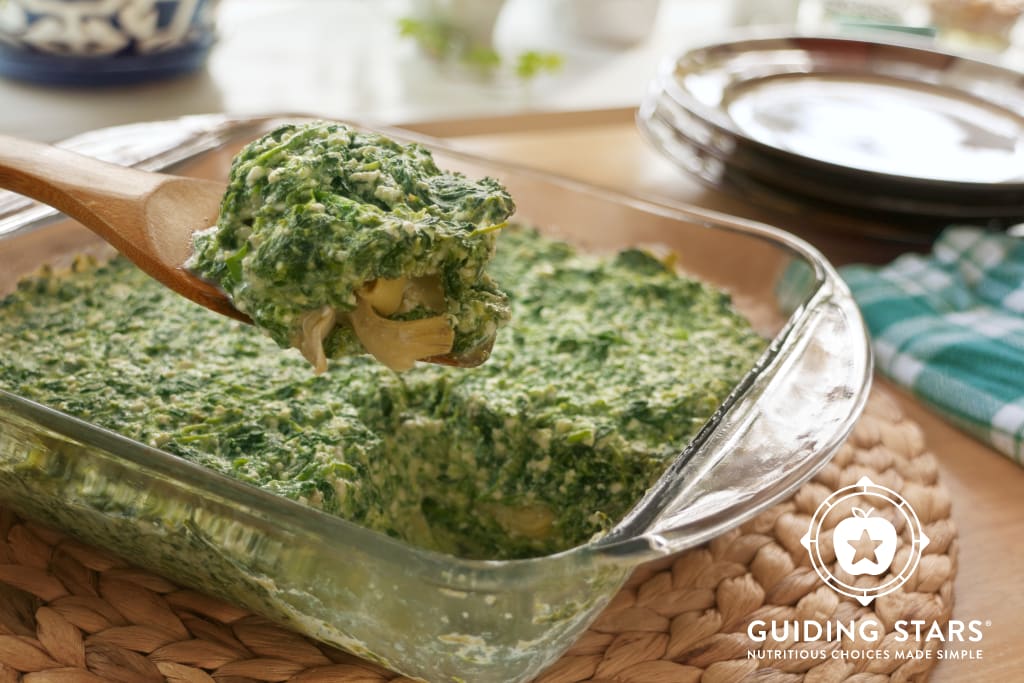 Spinach Artichoke Gratin