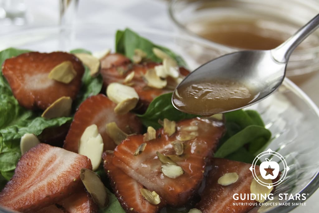 Strawberry-Spinach Salad with Champagne Dressing