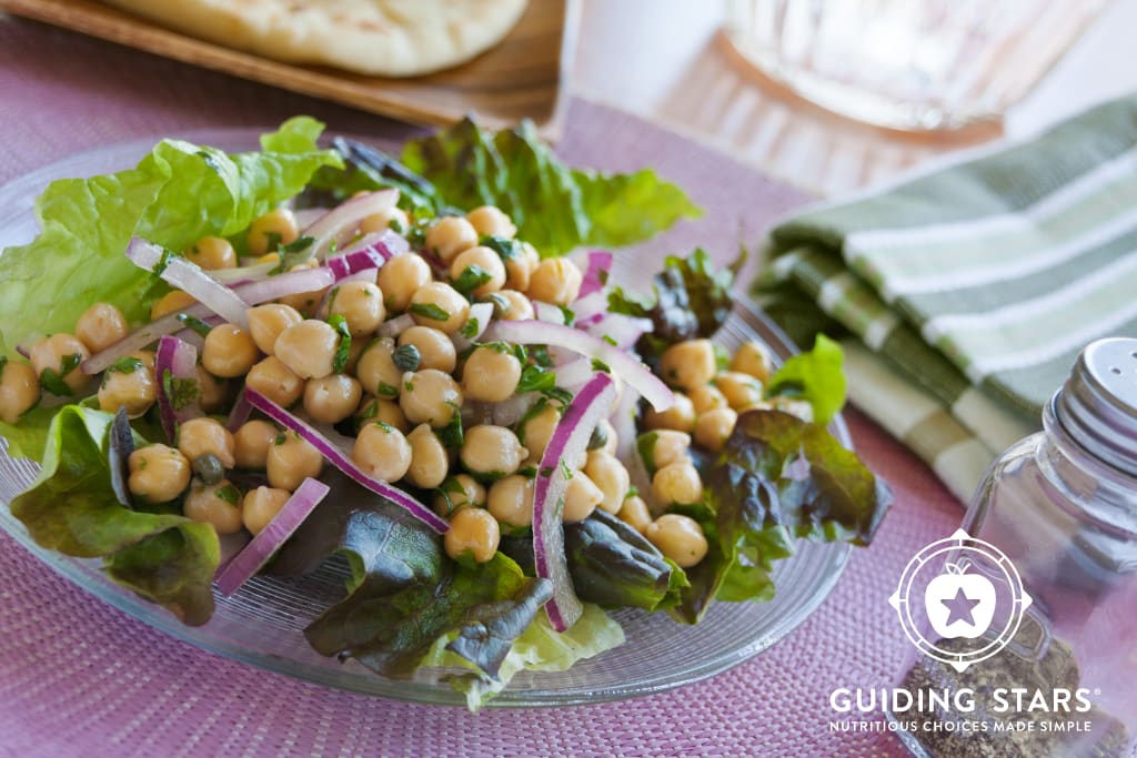 Chickpea & Red Onion Salad