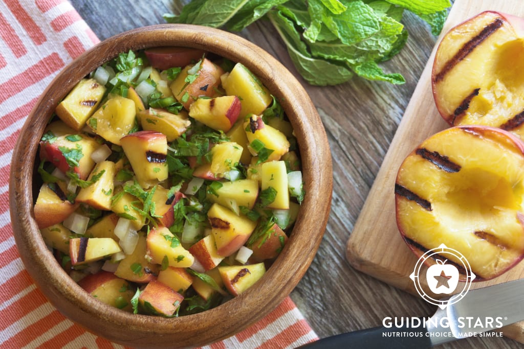 Grilled Peach Salsa