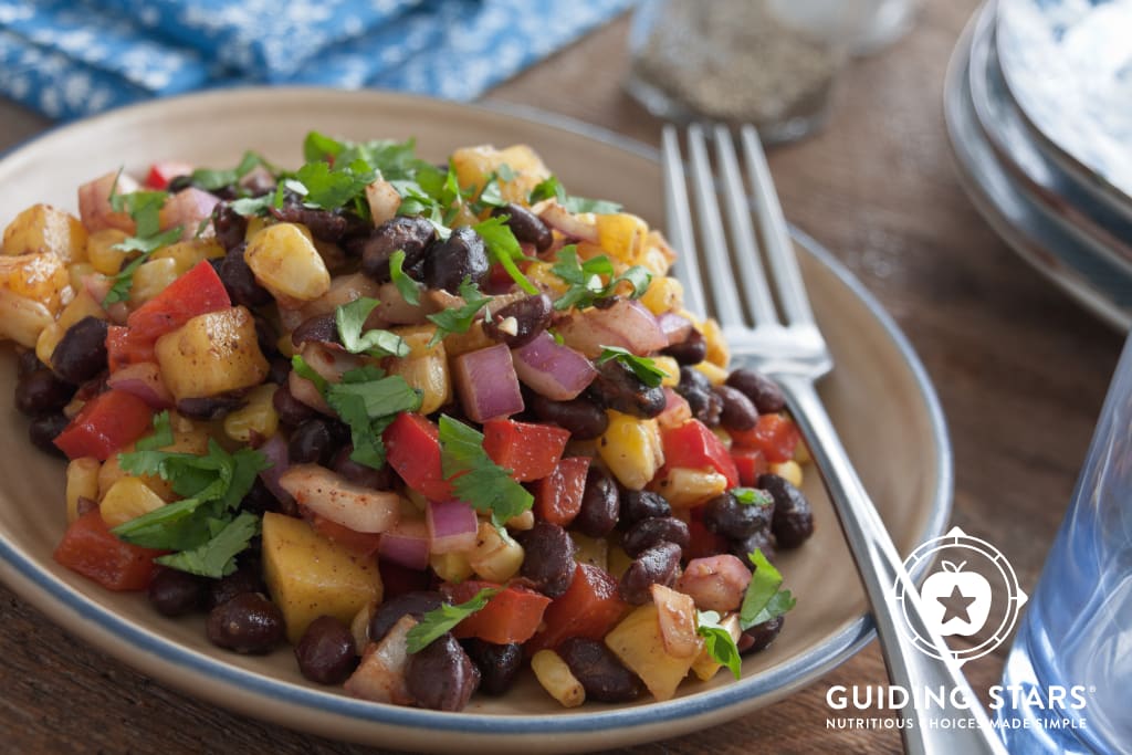 Roasted Corn, Black Bean & Mango Salad