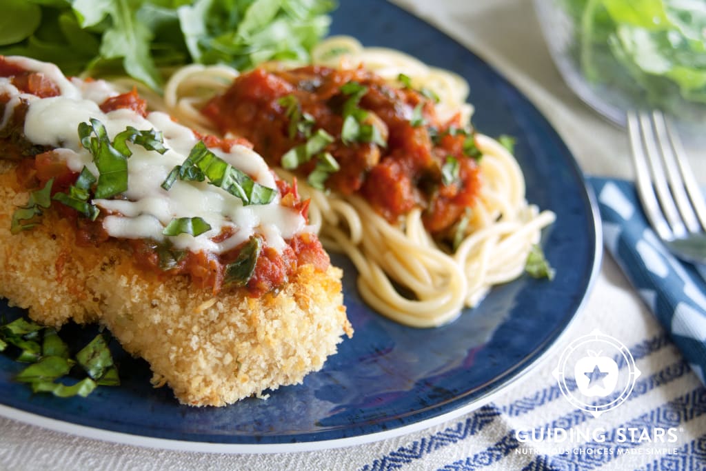 Oven Fried Chicken Parmesan