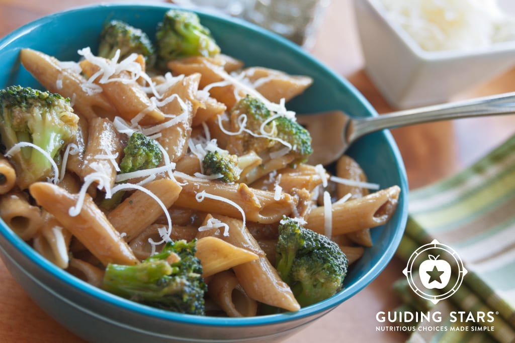 Broccoli, Garlic, and Lemon Penne.