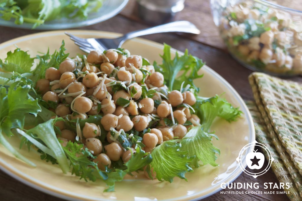 Lemon Parmesan Chickpeas