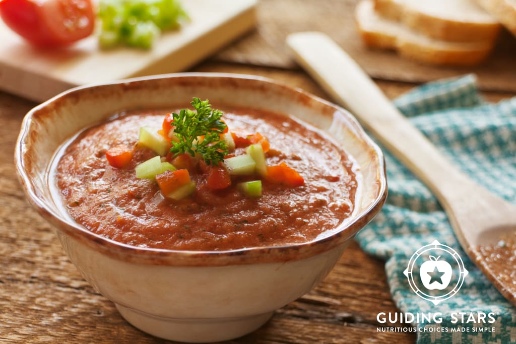 Grilled Tomato Gazpacho