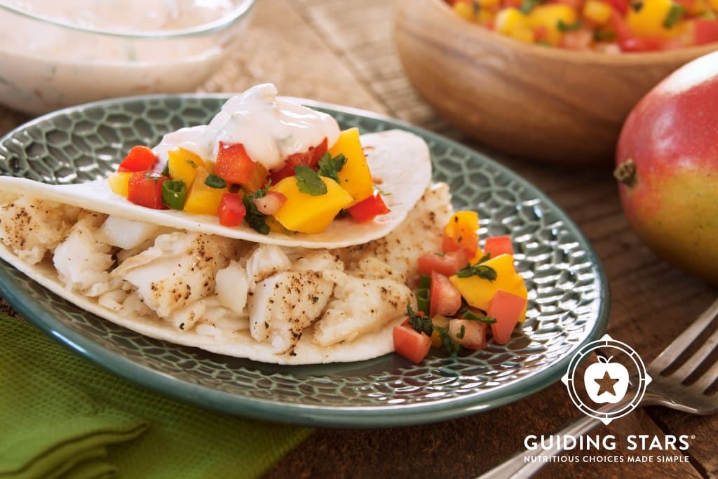 FIsh Tacos with Mango Salsa