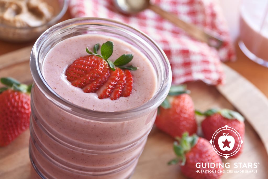 Strawberry Almond Butter Smoothie