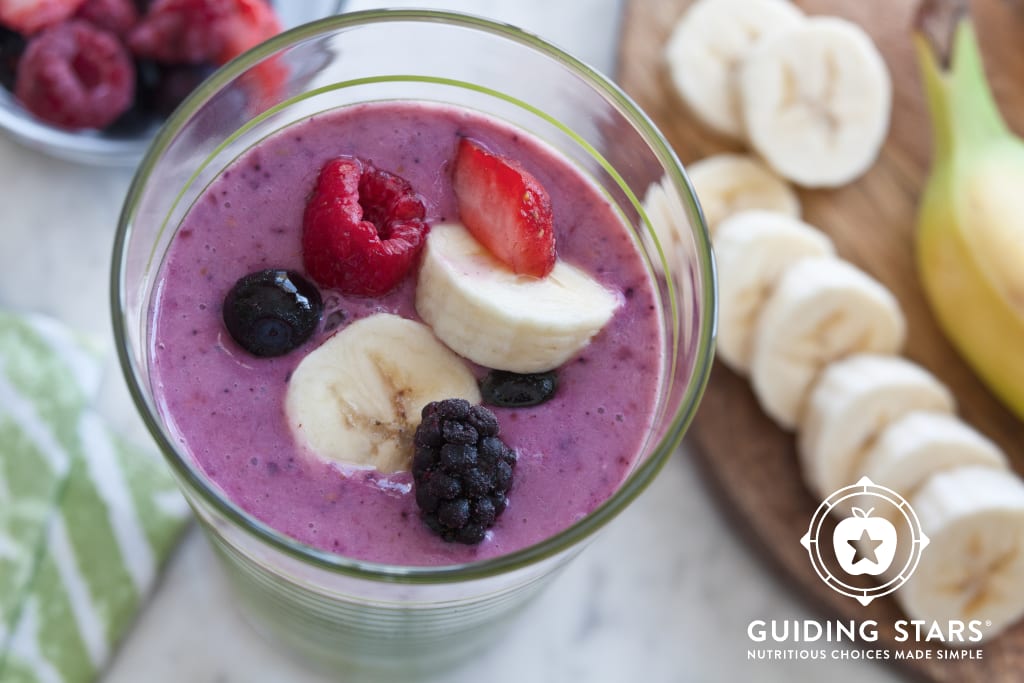 Banana-Berry Smoothie.