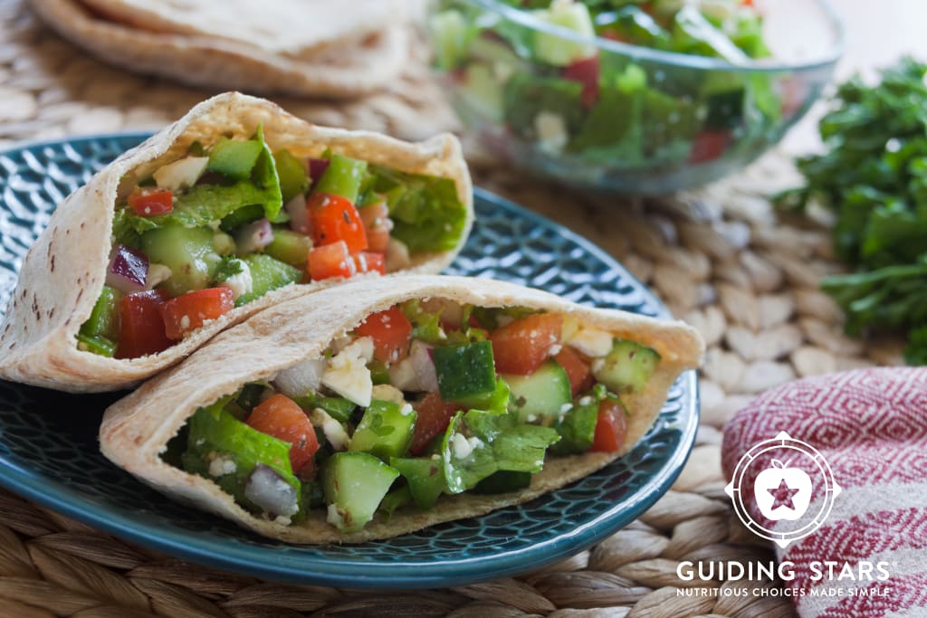 Greek Salad Pita Pockets