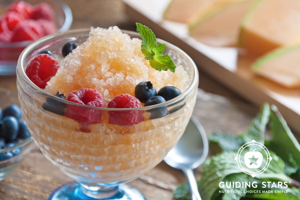 Melon & Apple Granita